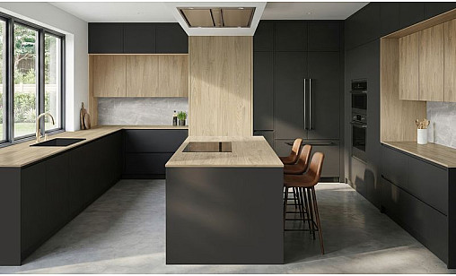 Стільниця LUXEFORM L160 Дуб Айдаго 1U R3 4200х1200х18 мм вологост.