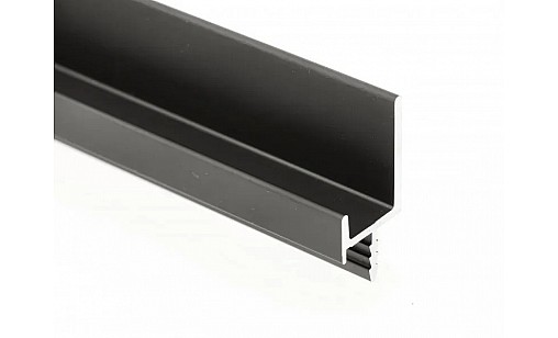 Профіль торцевий PROFIL FIRM C Чорний 3,5 м PA-FIRM-C3500-20M GTV