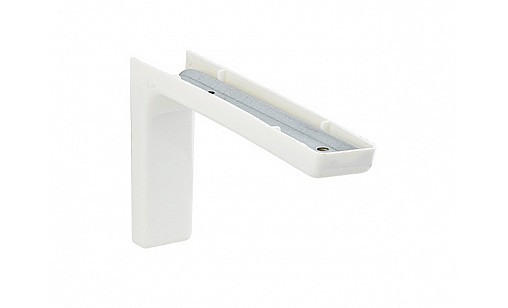 Кутник монтажний з накладкою L-120мм білий ДС