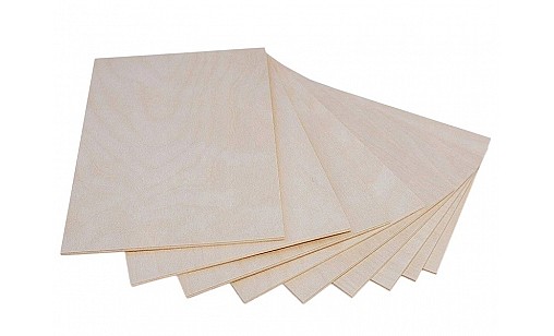 Фанера ФК Эко Лес шлифованная 1525х1525х10 мм 1/2 (В/ВВ) Ш2