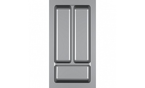 Лоток в секцію 300мм для кухонних приладів Сірий STANDART