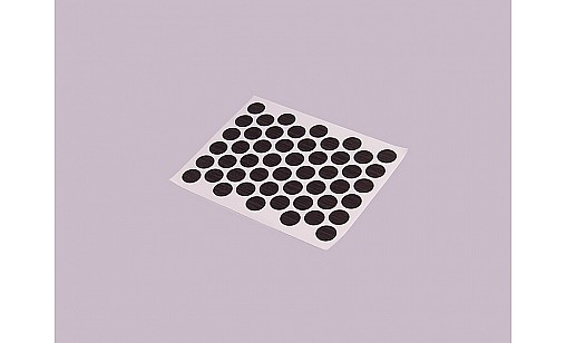 Заглушка самоклеюча на конфірмат (зебрано)