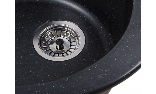 Мойка гранитная VENTOLUX FABIA D500x200 Черный