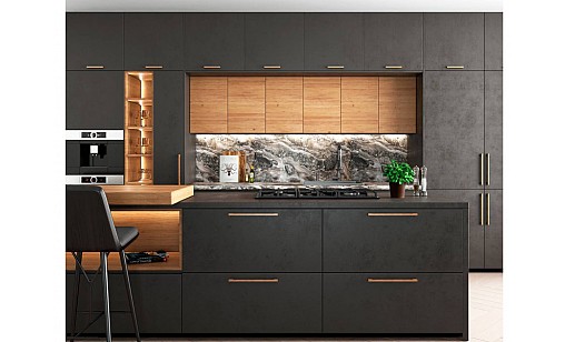 Ручка дерев'яна Bridge 250*33*18 мм