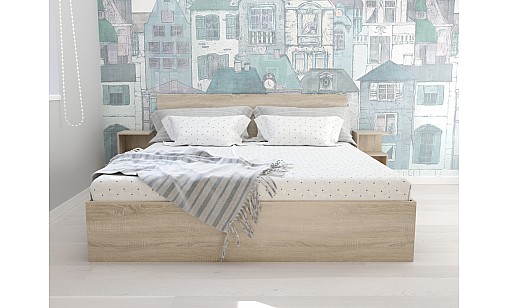 Ліжко Mishel 1840х2040х900 Венге магія