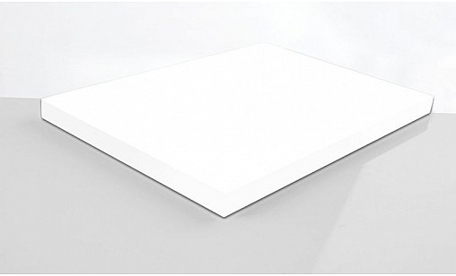 Панель МДФ LUXEFORM MT-AF-001U AS Ультра Белый Матовый (пластик в декор) 2800х1300х18,4 мм - Acryl TopX 1800 (standard)