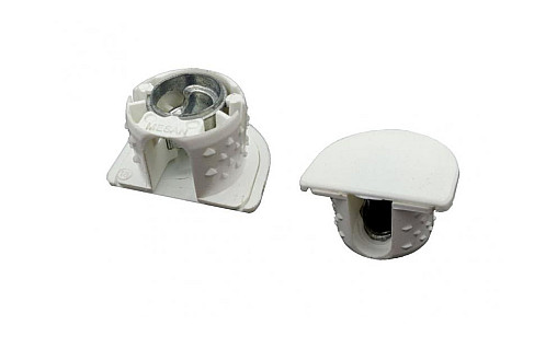 Корпус Prolock стяжка, 18 мм белый 103-04-19-302