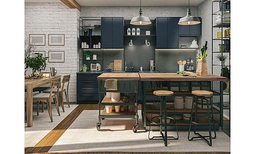 ДСП KronoSpan 5994 SU Синий Альби 2800х2070х18 мм