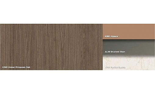 ДСП KronoSpan K696 PV Дуб Примавера Амбер 2800х2070х18 мм