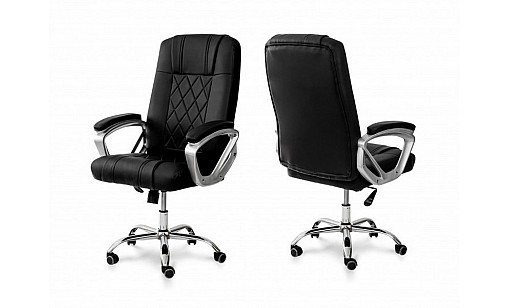 Крісло комп'ютерне MIRROR чорне