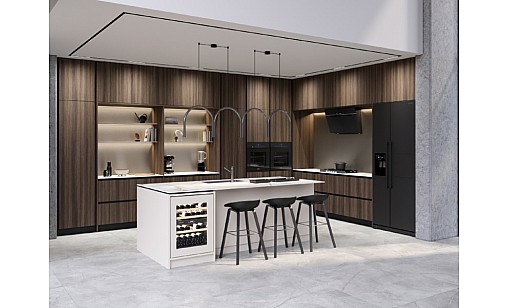 Панель МДФ KronoSpan 5981 HG/BS Кашемір (полістир. плівка) 2800х1220х18 мм - Feelness High Gloss