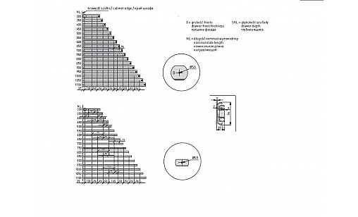 Направляющая полного выдвижения H-53 L=600 мм PK-0-H53-600 GTV