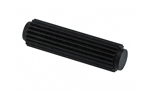Шкант 8х30 пластиковий (рифлений) чорний 102-06-03-301