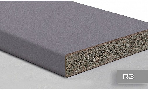 Стільниця LUXEFORM L2107 Сталь 1U R3 3050х600х38 мм вологост.
