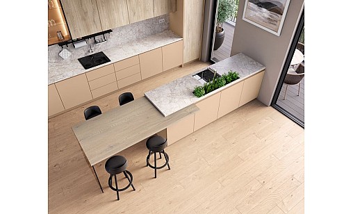 ДСП KronoSpan K682 PD Альпака 2800х2070х18 мм