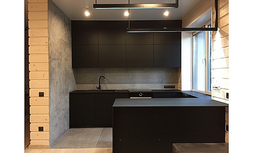 Компакт-плита FunderMax 0080 SX Black / чорне ядро 2040х640х12 мм