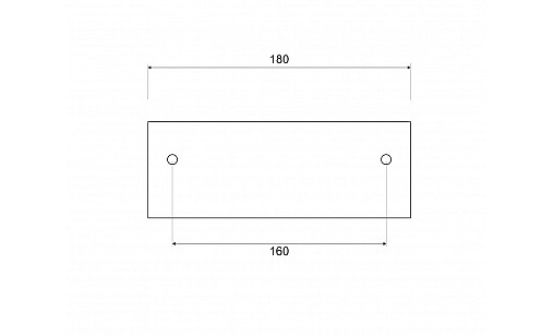 Ручка профільна UA 02/0160 ZM Золото Матове ДС