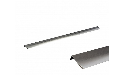 Ручка профільна UA 02/0780 G8 Нікель Сталевий ДС