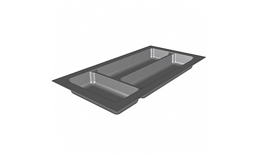 Лоток в секцію 300мм для кухонних приладів Сірий STANDART