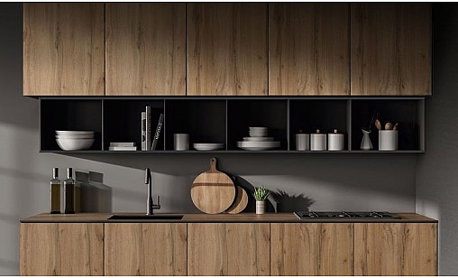 Компакт-плита LUXEFORM L146 Дуб Торонто / коричневе ядро 1607х569х12 мм