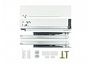 ДТС SLIM Тандембокс белый L-450/ 88 Tip-on HT414504Q11(E29)