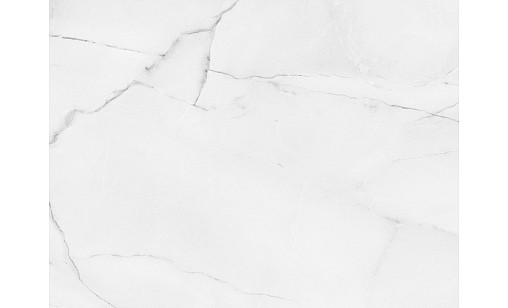 Стеновая панель SWISS KRONO 1095 VL Мрамор Джелато бекинг пластик белый 4100х600х10,8 мм антибакт.