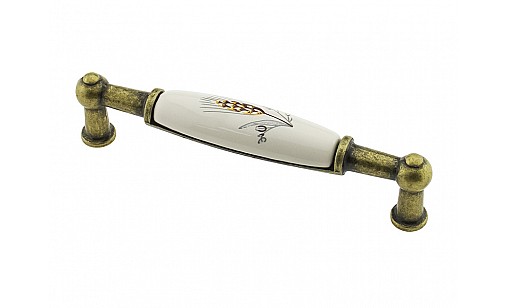 Ручка мебельная DP 215/96 G4 Бронза Античная/MLK5 Колосок ДС СтандартЛайн