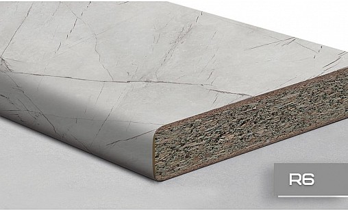 Стільниця LUXEFORM W147 Мармур Мілтон 1U R6 4200х900х38 мм вологост.