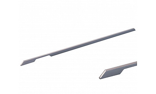 Ручка профільна DL 9355/1160 GR/ChSl Графіт/Шампань Рифлений ДС