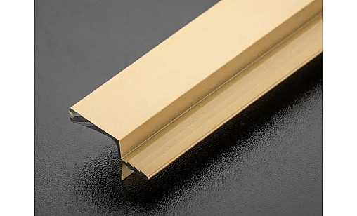 Профиль VELLO для верхних модулей 18мм 3м Золото PA-VELLO-WN3M18-21 GTV