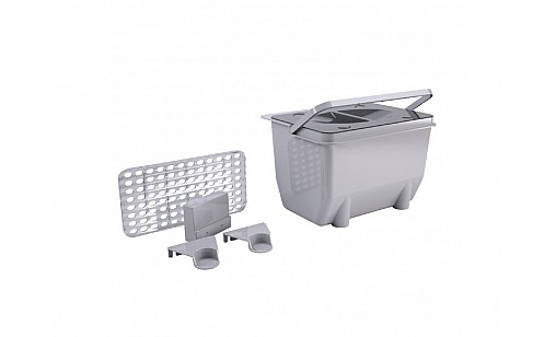 Контейнер органайзер (зберігання та відходи) 5л антрацит корпус 105-71-06-309-09