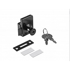 Замок двойной для стекла 409 черный ZZ-SZ-409-20-S GTV