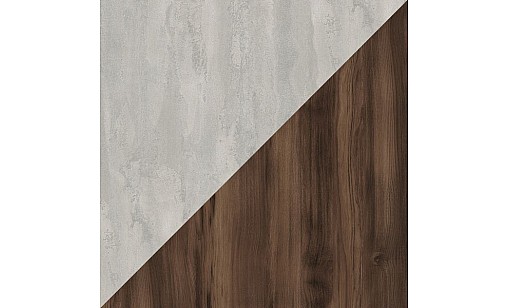 Стеновая панель K350 RT/K537 RW Бетонный Камень / Дуб Барокко Ристретто (Двусторонний) 4100х640х10 мм KronoSpan