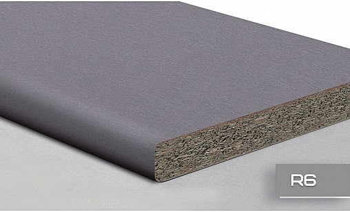 Стільниця LUXEFORM L2107 Сталь 2U R6 3050х600х28 мм вологост.