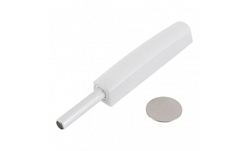 Отбойник накладной с магнитным окончанием, длинный, белый AM-OAM-DL-MG-10 GTV Отбойник накладной с магнитным окончанием, длинный, белый AM-OAM-DL-MG-10 GTV