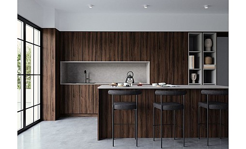 ДСП SwissPan 0571 WM Пинероло Темный 2750х1830х18 мм ДСП SwissPan 0571 WM Пинероло Темный 2750х1830х18 мм