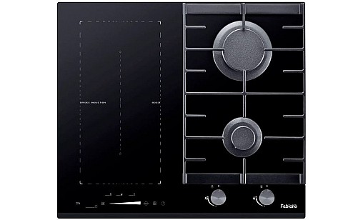 Комбинированная поверхность FABIANO FHGI 2234 ITC Black 8111.406.1126 газ/индукция черный