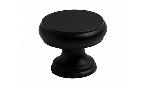 Ручка кнопка K 6029 BLKM Чёрный Матовый ДС