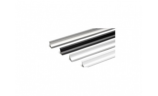 Плинтус SLIM LINE PLUS REHAU алюминий (4,2м)