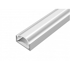 Профиль алюминиевый LED накладной анод. белый матовый рассеиватель 5,9*14,6 2м ПФ-18/6 Люкслайф Профиль алюминиевый LED накладной анод. белый матовый рассеиватель 5,9*14,6 2м ПФ-18/6 Люкслайф