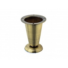 Ножка регулируемая DZ 09/100 АВ Латунь H-100мм ДС СтандартЛайн