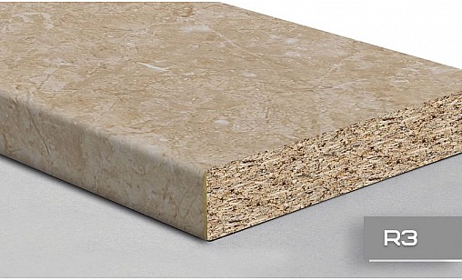 Стільниця LUXEFORM L919 Алахамбра 2U R3 3050х900х38 мм
