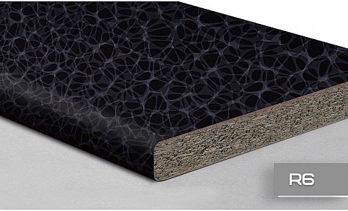 Стільниця LUXEFORM W308 Меланж Рояль 2U R6 3050х1200х28 мм вологост.