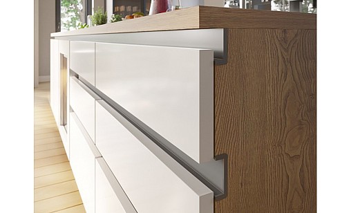 Профіль VELLO L з підсвічуванням Алюміній 4,1 м PA-VELLO-L4М-05 GTV