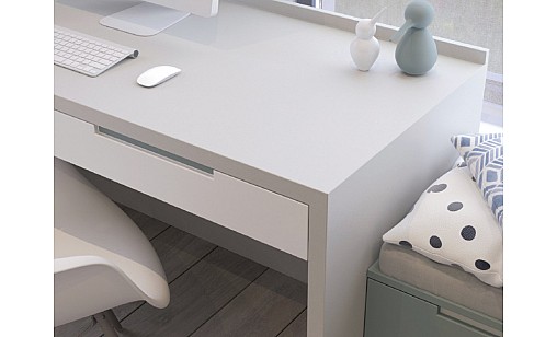 Панель МДФ KronoSpan 0112 HG/BS Сірий Камінь (полістир. плівка) 2800х1220х18 мм - Feelness High Gloss