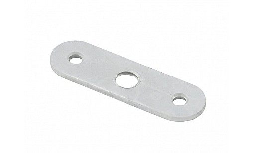 Пластина для опоры М8 овальная