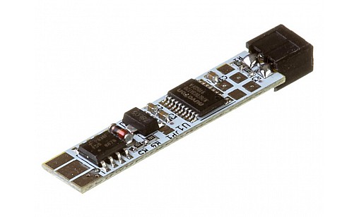 Сенсор-диммер на открытие в профиль торцевой IR ON/OFF 12-24V 3A