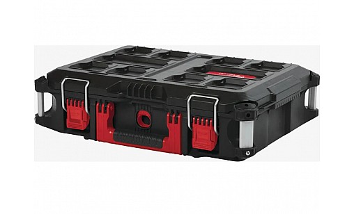 Набор кейсов PACKOUT MILWAUKEE 3шт. (кейс на колесах, большой кейс, кейс)