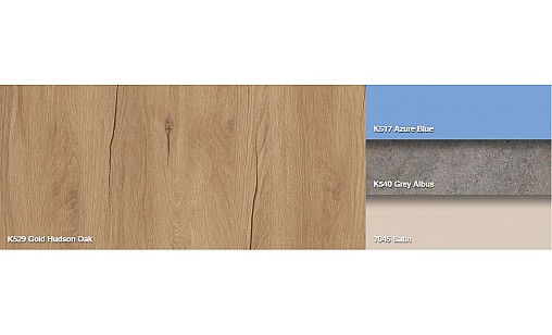 ДСП KronoSpan K529 HU Дуб Хадсон Золотой 2800х2070х18 мм