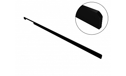 Ручка дуга DL 45/1200 BLK Чёрный Матовый ДС